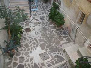 Prezza House Private Courtyard Prezza House Private Courtyard